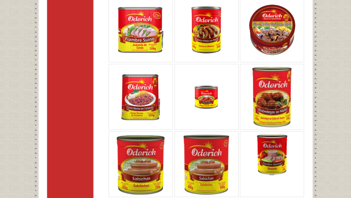Conservas Oderich beef can